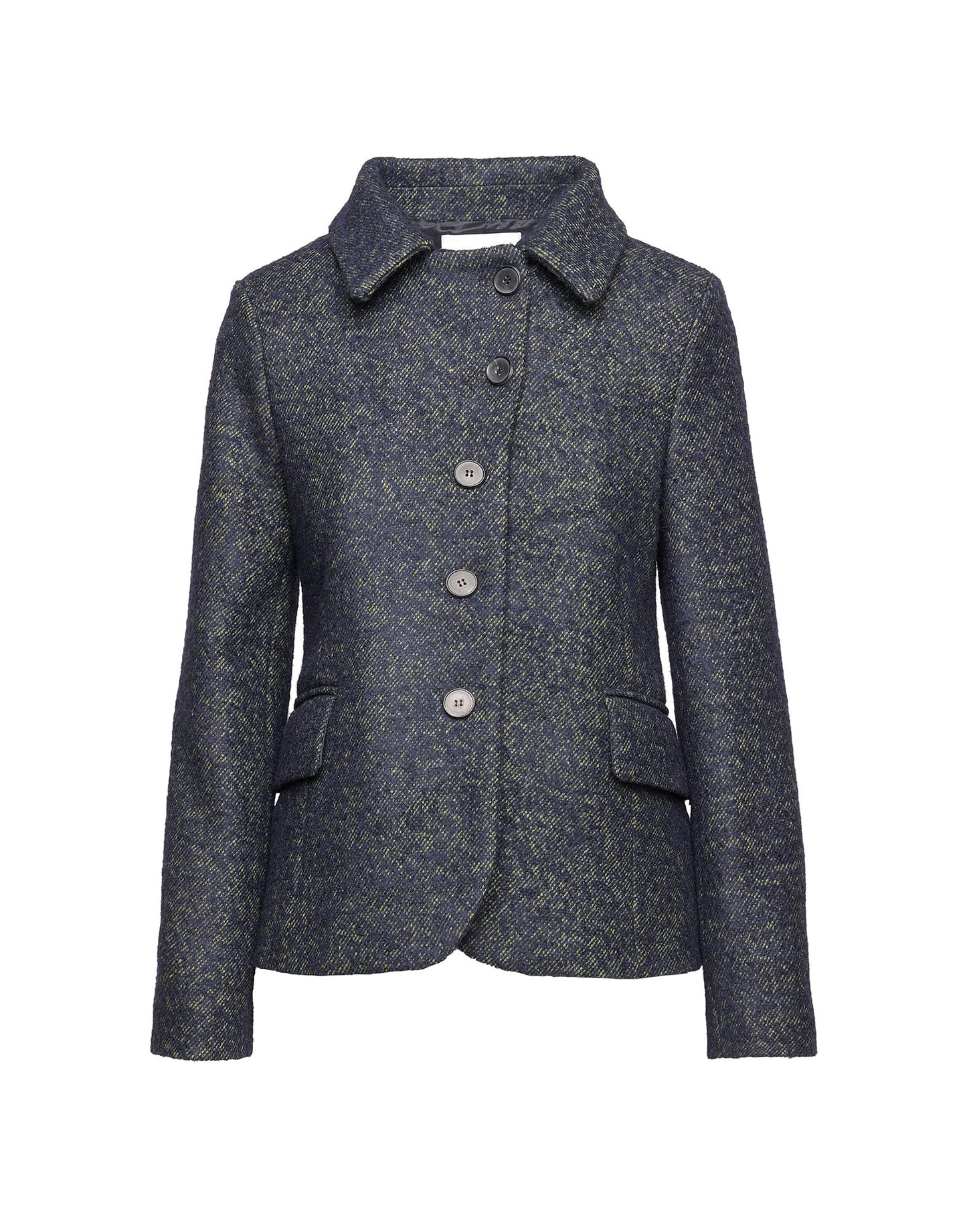 DOUUOD Giacca Pesante in Doppio Diagonale Bouclé