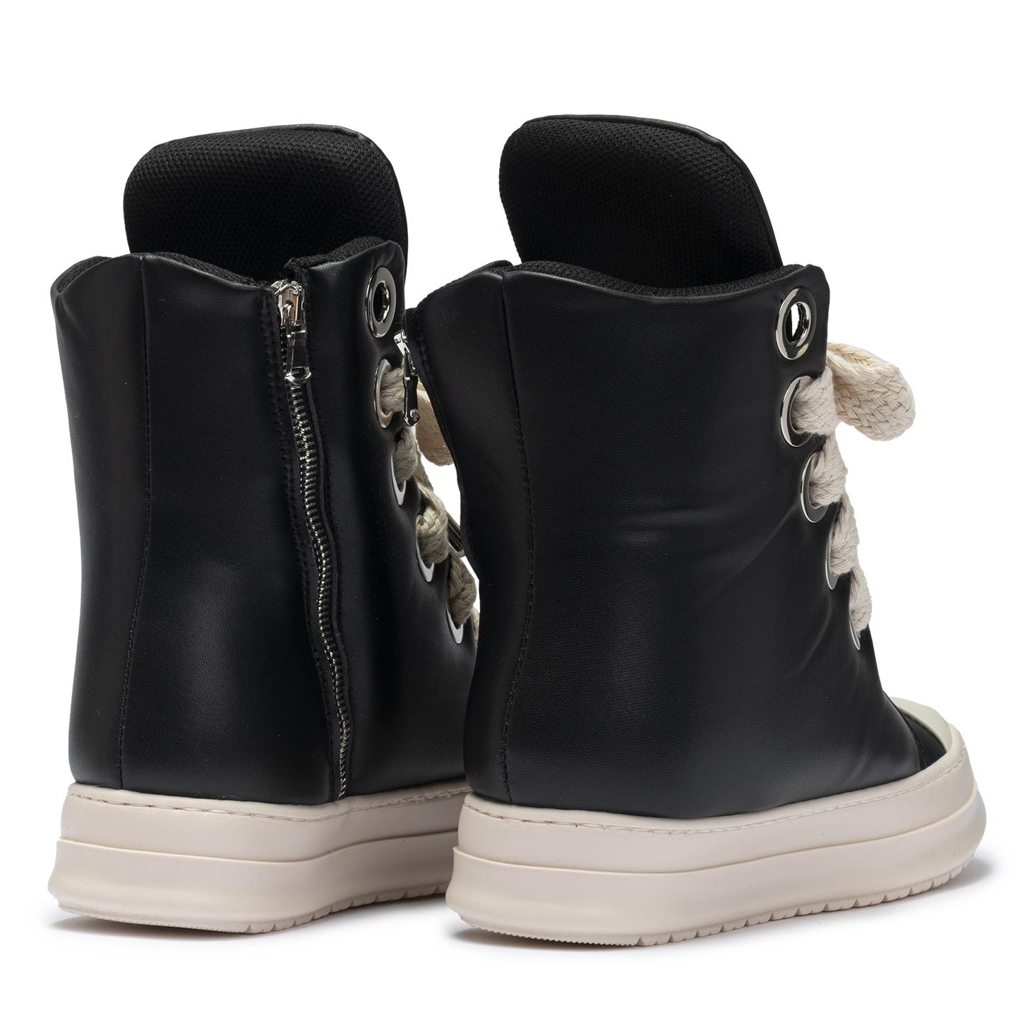 Sneakers Leather High Puffer