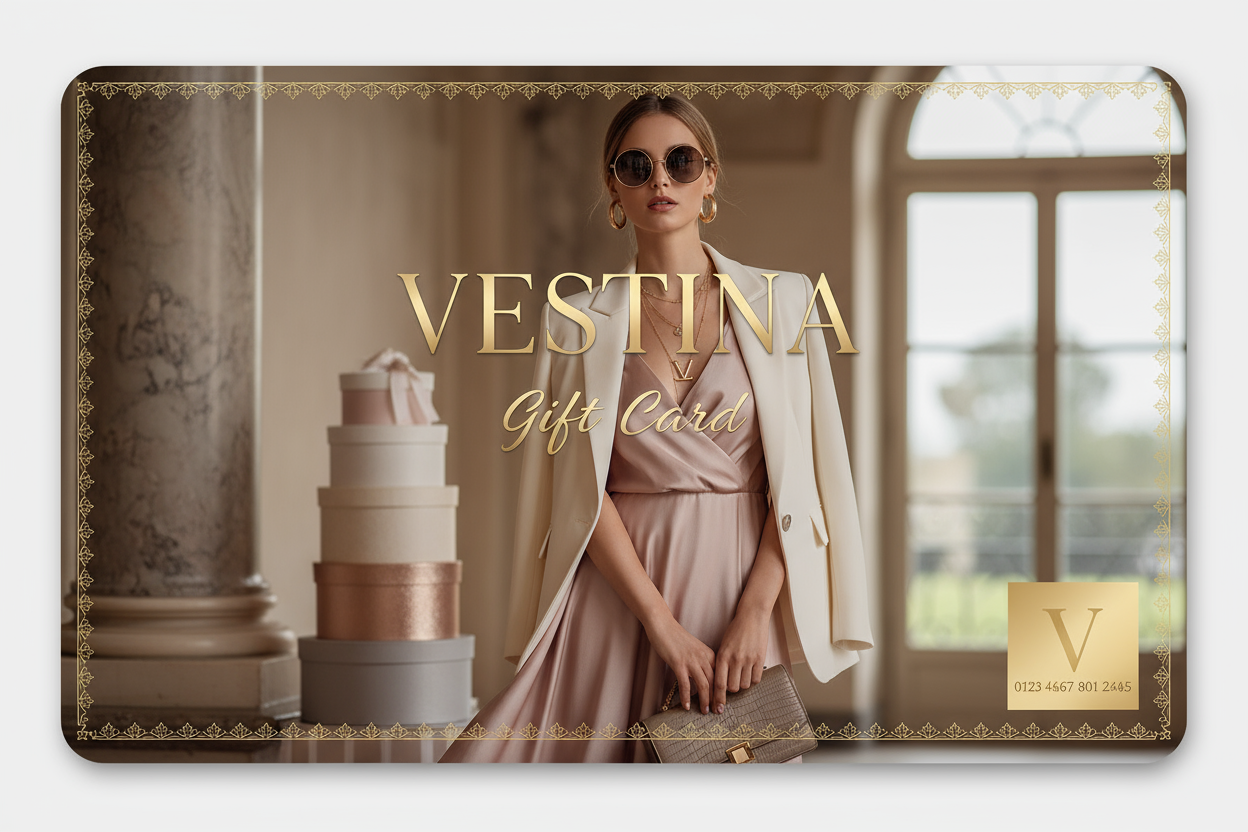GIFT CARD VESTINA SU FOTO FASCHION DONNA