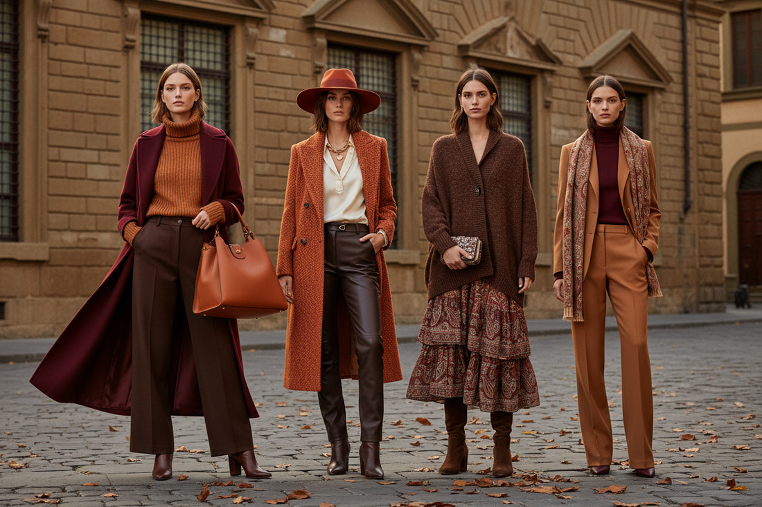 Come abbinare i colori nei look autunnali 2026: palette, tendenze e outfit d’ispirazione