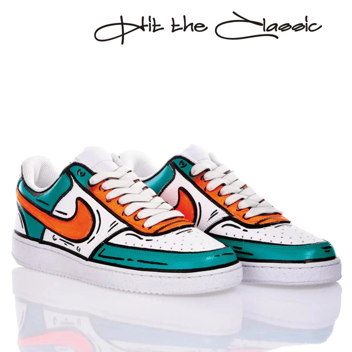 Nike Comics Teal