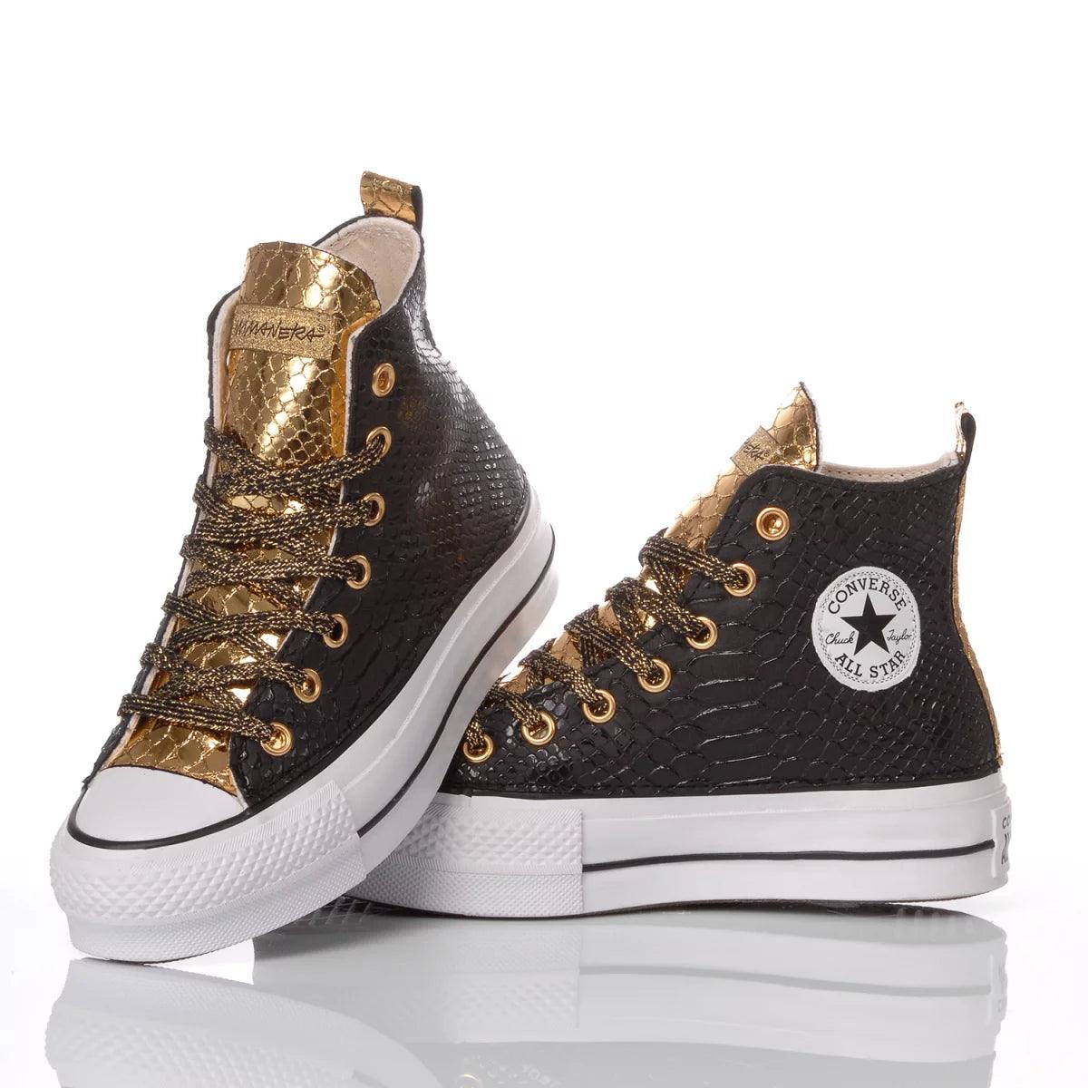 Converse Platform Snake Black/Gold