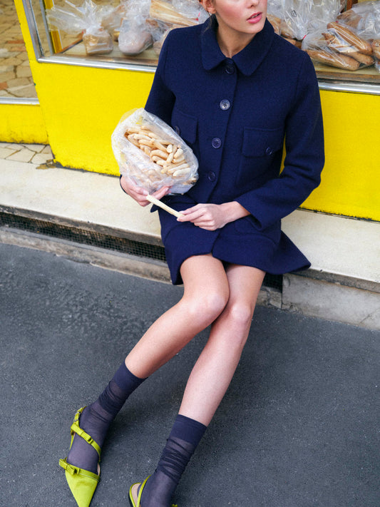 Ursula Jacket Blue Quartz