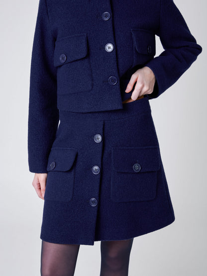 Ursula Skirt Blue Quartz