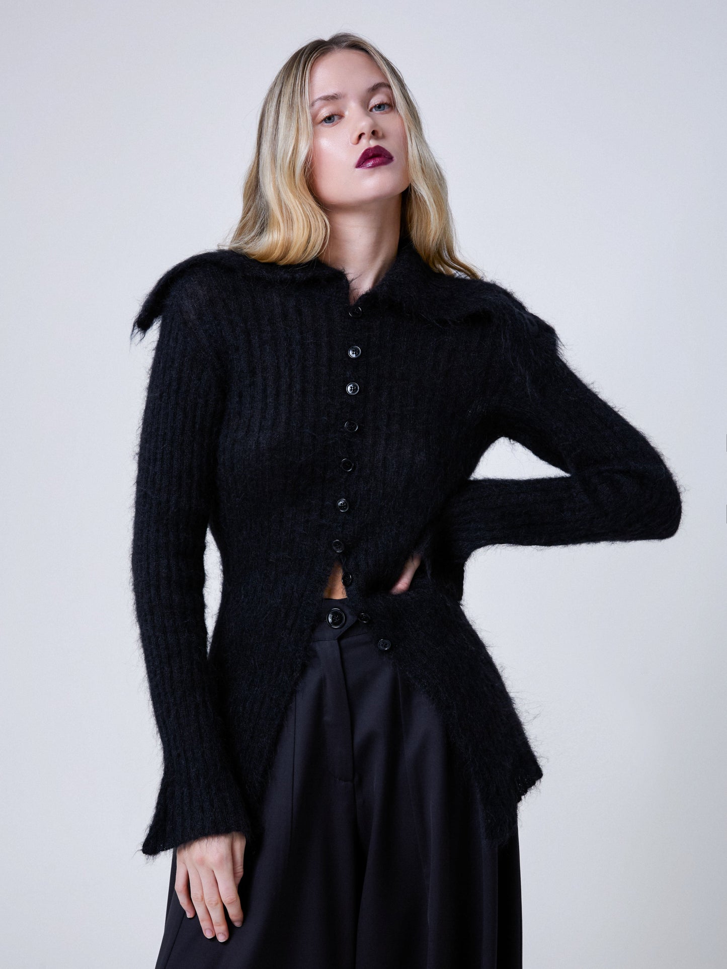 Mabel Cardigan Black Onyx