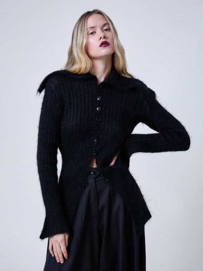 Mabel Cardigan Black Onyx