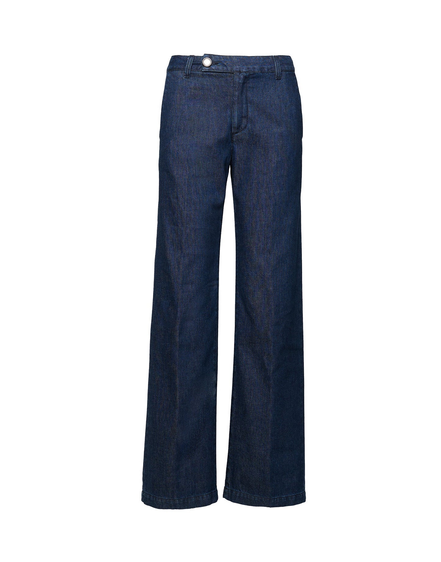 DOUUOD Jeans a Palazzo in Denim Stretch Blu