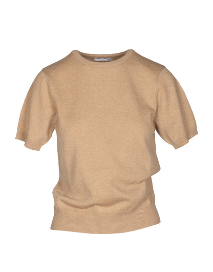 DOUUOD Maglioncino a mezze maniche in soft cashemere