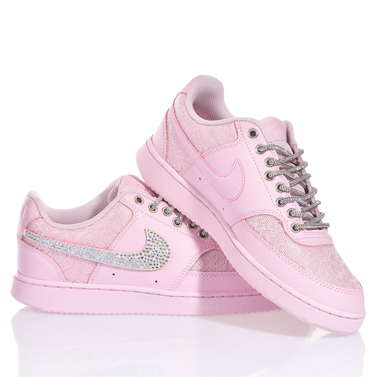 Nike Pink Foam Swarovski