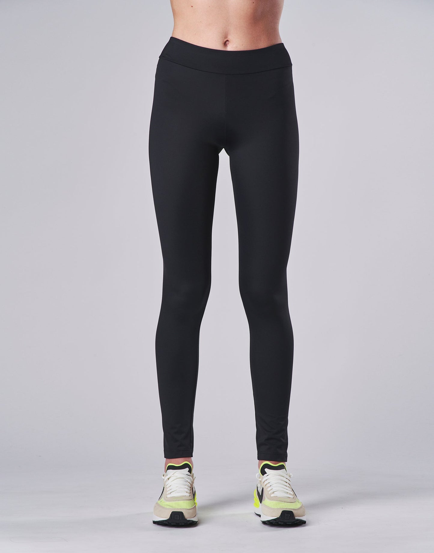 DOUUOD Leggings Tinta Unita in Lycra