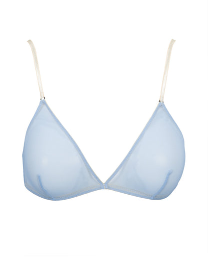 DOUUOD Reggiseno a Triangolo in Tulle Elasticizzato