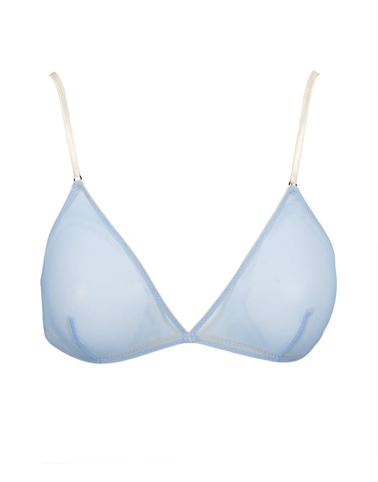 DOUUOD Reggiseno a Triangolo in Tulle Elasticizzato