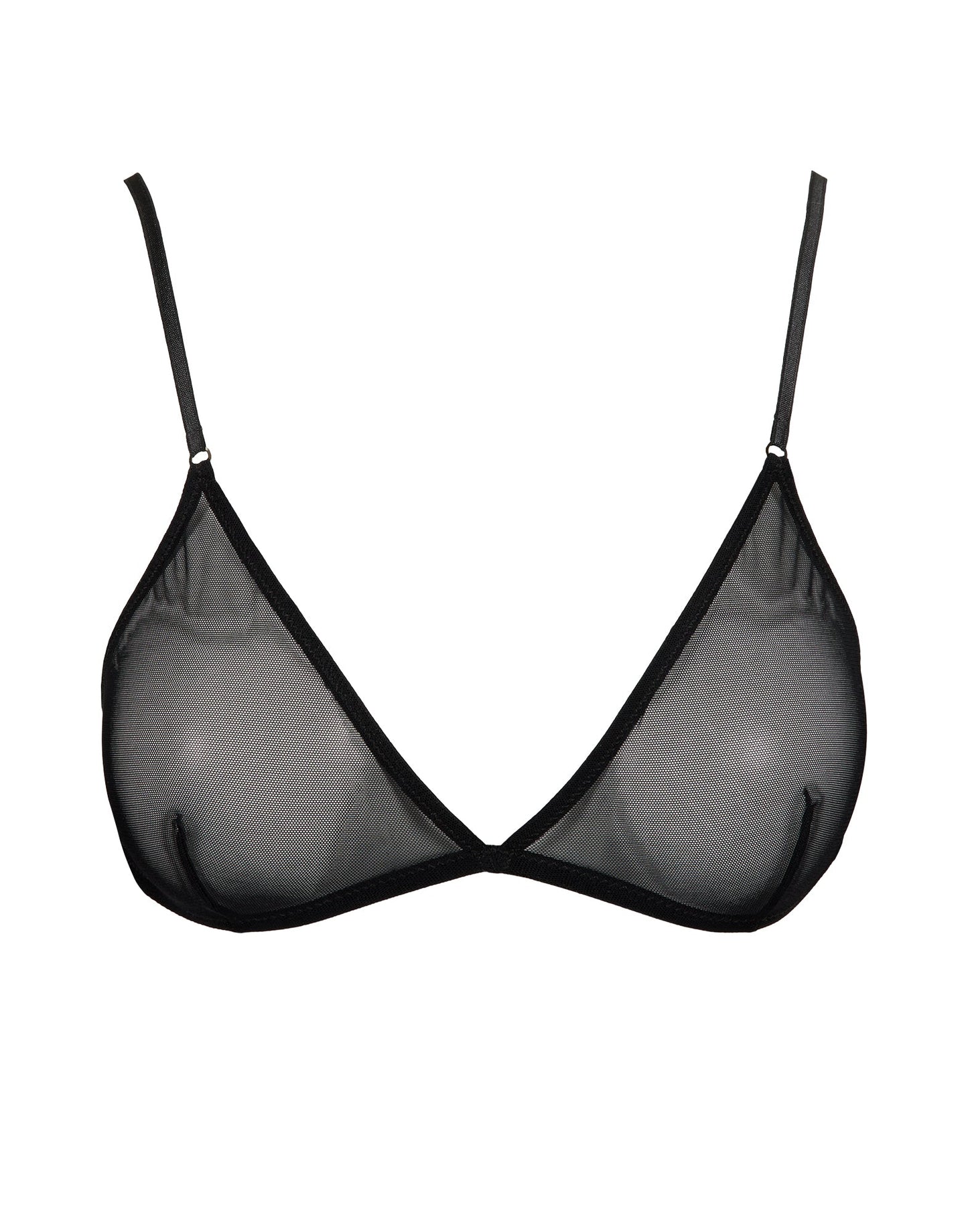 DOUUOD Reggiseno a Triangolo in Tulle Elasticizzato