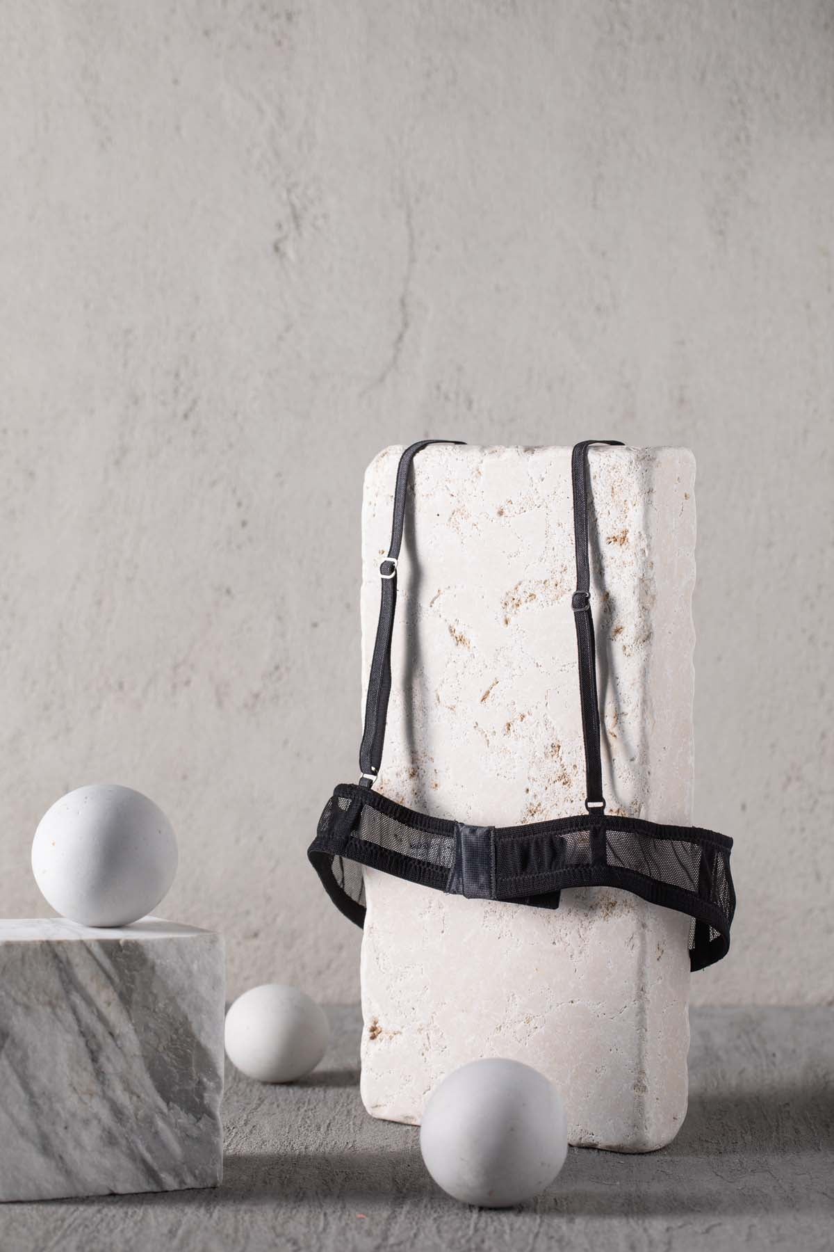 DOUUOD Reggiseno a Triangolo in Tulle Elasticizzato